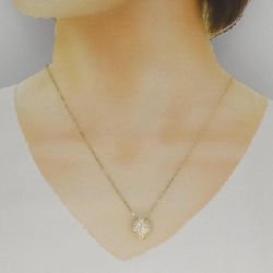 Dây chuyền kim cương hình trái tim K18YG 0.385CT - Hàng hiệu chính hãng 855851