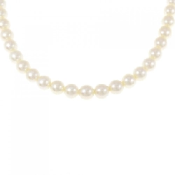 Dây chuyền ngọc trai Akoya 6.5-7mm với khóa bạc - Hàng hiệu Authentic