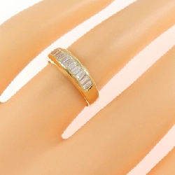 Nhẫn pinky kim cương 750YG 0.48CT 668572