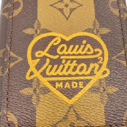 Túi đeo chéo Louis Vuitton Monogram Stripe (LV Squared) Double Phone Pouch M81005 - Hàng hiệu Chính hãng 802465