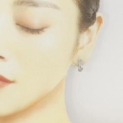 K18WG Bông tai/Khuyên tai Kim cương 1.00CT - Hàng hiệu Chính hãng 867990