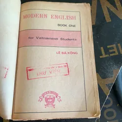 MODERN ENGLISH for Vietnamese Students, Lê Bá Kông 575350