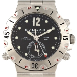 Đồng hồ Bulgari Scuba GMT SD38SGMT/SD38SSDGMT SS tự động - Hàng hiệu chính hãng