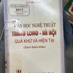 Văn học Nghệ thuật Thăng Long-Hà Nội quá khứ và hiện tại - Sách tham khảo.8