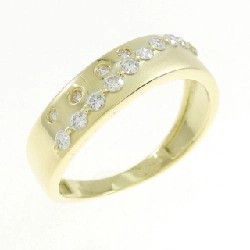 【Sản phẩm mới】Nhẫn kim cương K18YG 0.19CT