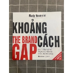 Khoảng cách Mới 90% 2017 Marty Neumeier TSTK1705 SÁCH MARKETING KINH DOANH