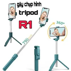 gậy chụp hình tripod 2in1 R1 có remote bluetooth 548707
