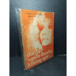 [Sách Cũ SCGR] Thư gửi người đàn bà không quen mới 60% bẩn bìa,ố vàng, tróc gáy Andre Maurois HCM2603 VĂN HỌC