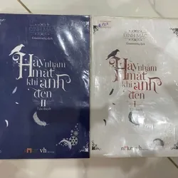 [Sách Cũ SCGR] Hãy nhắm mắt khi anh đếm trọn bộ 2 tập Đinh Mặc TKB1806 Truyện Ngôn Tình