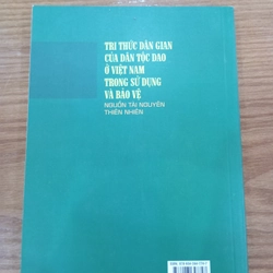 TRI THỨC DÂN GIAN CỦA DÂN TỘC DAO Ở VIỆT NAM TRONG SỬ DỤNG, BẢO VỆ TÀI NGUYÊN THIÊN NHIÊN 500915