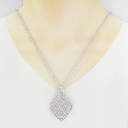 K18WG/750WG Dây chuyền kim cương 1.12CT - Hàng hiệu Chính hãng 846764