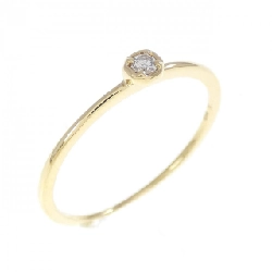Nhẫn kim cương K18YG 0.03CT - Hàng hiệu Chính hãng