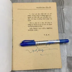 Người cha tội lỗi - võ khắc nghiêm. Có chữ ký tặng. 6a2 1040595
