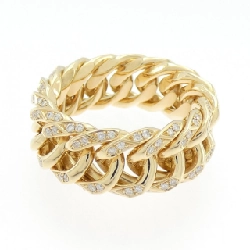 【Sản phẩm mới】Nhẫn kim cương K18YG 0.65CT 666278