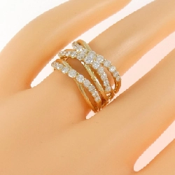 Nhẫn kim cương K18YG 1.00CT - Hàng hiệu Authentic 854505