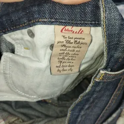 Quần short jeans vitage y2k blue cult 800593