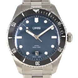 Đồng hồ Oris Divers Date 01 733 7795 4055-Set SS tự động - Hàng hiệu chính hãng