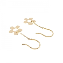 K18YG Bông tai hoa - Hàng hiệu Chính hãng 869804