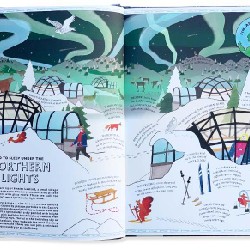 Sách du lịch khám phá Atlas of Adventures: Travel Edition cho trẻ tiểu học và trung học 11893