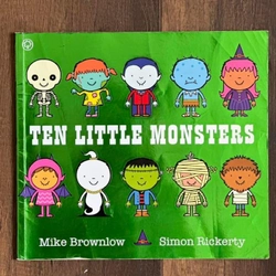 Combo 4 sách: TEN LITTLE UNICORNS / MONSTERS / DINOSAURS / PRINCESSES 227115