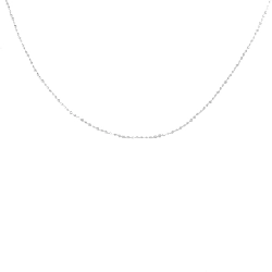 Dây chuyền bóng K18WG - Hàng hiệu Authentic