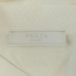 Áo thun PRADA logo hình tam giác UJM493 S181 ILK - Hàng hiệu Chính hãng 896096