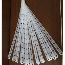 Combo 30 dây nhựa mix đồ, màu trắng, dây phối đồ 589592
