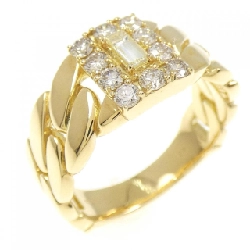 【Sản phẩm mới】Nhẫn kim cương K18YG 0.53CT