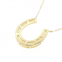 K18YG Dây chuyền hình móng ngựa - Hàng hiệu Authentic 859128