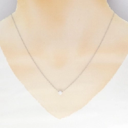 Dây chuyền kim cương Solitaire PT950/PT850 0.301CT D VS1 3EXT - Hàng hiệu Chính hãng 873194