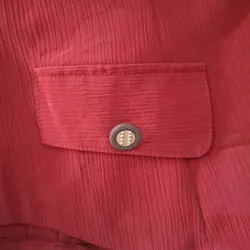 Áo kiểu ngắn tay, túi giả có thể mặc khoác ngoài  604739