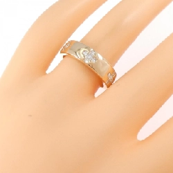 Nhẫn kim cương K18PG chéo 0.50CT - Hàng hiệu chính hãng 850372