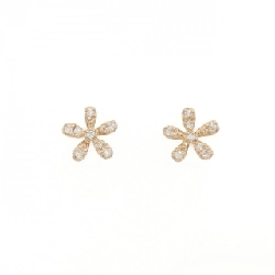 K18PG Hoa Tai Kim Cương - Hàng hiệu Chính hãng