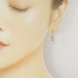 K18YG Bông tai - Hàng hiệu Authentic 870113