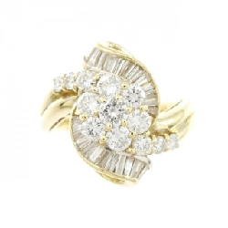 Nhẫn kim cương K18YG 1.10CT - Hàng hiệu Chính hãng 851369