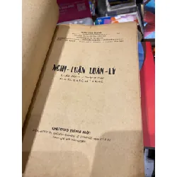 Nghị luận luân lý - Trịnh Văn Thanh 594159
