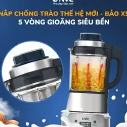 🥛 UNIE V9S – Máy xay nấu đa năng, làm sữa hạt chuẩn ngon cho cả gia đình! 715253