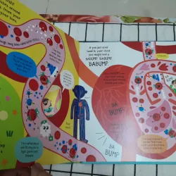 Sách t Anh màu bìa cứng- Usborn inside science YOUR BODY. Tg. Lara Bryan. 758693