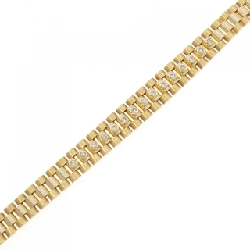 K18YG Vòng tay kim cương 0.37CT - Hàng hiệu Chính hãng