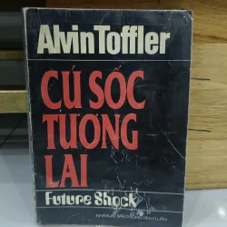 Sách Cú Sốc Tương Lai của Amit Tofler - bìa giấy cũ