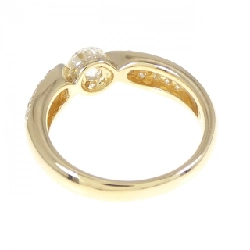 Nhẫn kim cương K18YG 0.535CT 671686