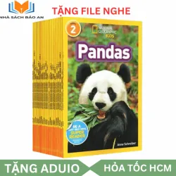 Sách Khoa học - National Geographic kids - Level 2 41 cuốn giấy bóng đẹp - tặng Audio
