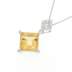 K18WG/750WG Mặt dây chuyền Citrine 1.21CT - Hàng hiệu Chính hãng 858265