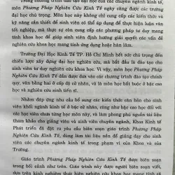 PHƯƠNG PHÁP NGHIÊN CỨU KINH TẾ KIẾN THỨC CƠ BẢN 702160