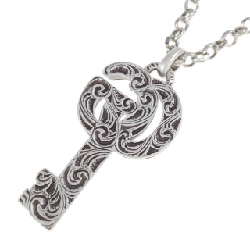 Dây chuyền Gucci Double G Key - Hàng hiệu Chính hãng 843967