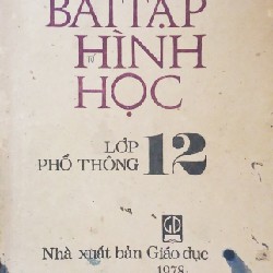 Bài tập Hình học lớp 12 phổ thông xưa 17695