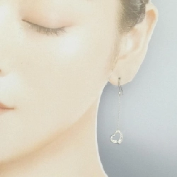 Bông tai Tiffany Open Heart Drop - Hàng hiệu Chính hãng 845077