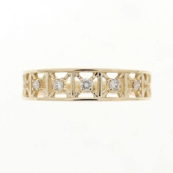 K10YG Nhẫn Kim Cương - Hàng hiệu Chính hãng 850030