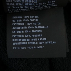 Áo sơ mi bowling cotton terry logo tam giác PRADA SC559 S212 1ZR3 S/S - Hàng hiệu Authentic 894833