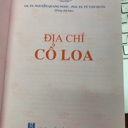 ĐỊA CHÍ CỔ LOA - NGUYỄN QUANG NGỌC VÀ VŨ VĂN QUÂN (ĐỒNG CHỦ BIÊN) 541066